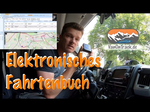 Elektronisches Fahrtenbuch 📑 | GPS | Live Aufzeichnung | Ortung | Sicherheit für den Van 🚐 | Tracker