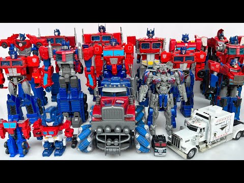 Different Transformers Autobots Leader: Optimus Prime Truck Toys - Stopmotion Robots Tobot Disguise