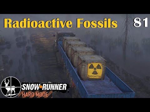 (EP81) Radioactive Fossils ⚠️ SnowRunner Hard Mode ⚠️ Season 0