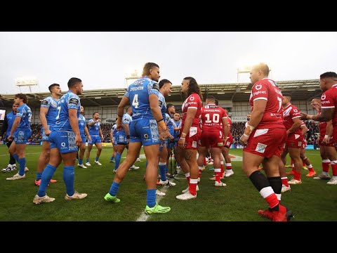 Unmissable Samoan Siva Tau v Tongan Sipi Tau at Rugby League World Cup 2021 | Cazoo Match Highlights