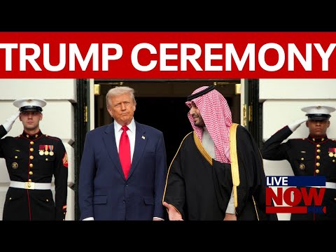 Video | Trump greets Saudi Crown Prince