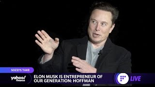 Tesla CEO Elon Musk may be the ‘entrepreneur of our generation': Reid Hoffman