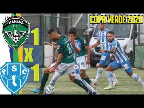 Manaus FC 1x1 Paysandu