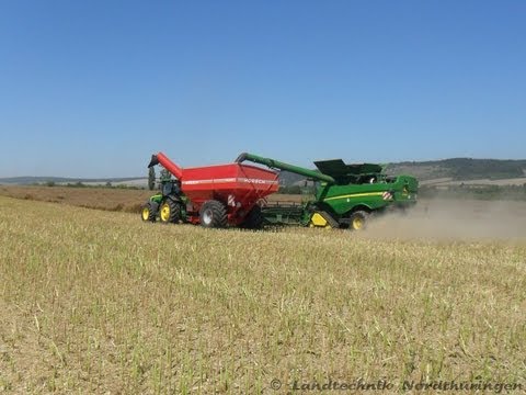 [HD] Rapsernte 2013 XXL/ Harvest/Moisson/ John Deere,Claas