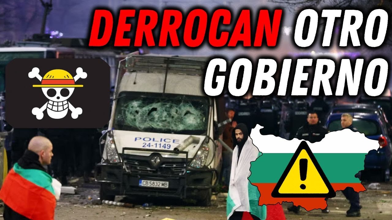 La GENERACIÓN Z tumba al GOBIERNO de BULGARIA... El gobierno de BULGARIA ha CAÍDO