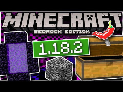 Skippy 6 Gaming - Minecraft Bedrock Update ✅ 1.18.2 ✅🌶️ PS + Inventory fix( Changelog )  MCPE,Xbox,PS4,Windows,Switch