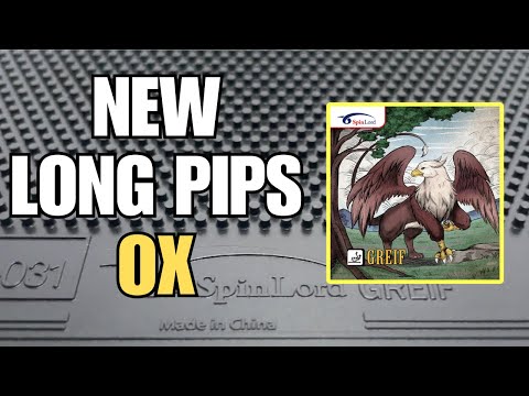 The LATEST Long Pips OX from Spinlord 🦅 Spinlord Greif
