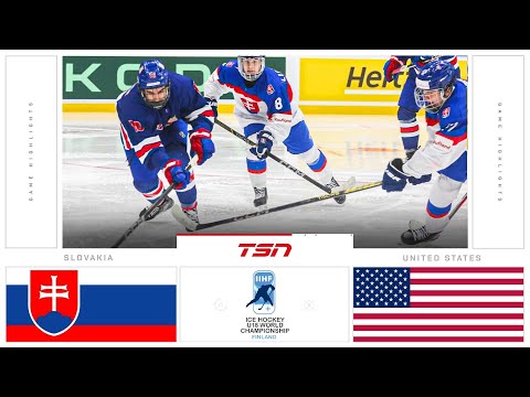 United States vs Slovakia FULL HIGHLIGHTS | 2024 U18 Men's Worlds