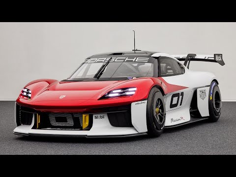 Thumbnail for Porsche Mission R Is A 1,073 HP Electric Racing Car That Hints At Brand’s Future Styling by Porsche Mission R, Porsche, Car