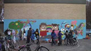 preview picture of video 'Graffiti Goor van jeugd Waerdenborch'