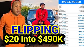 Turning $20 into $490K in Only 7 Forex Trades Live | Dj Coach (Nasdaq Strategy)