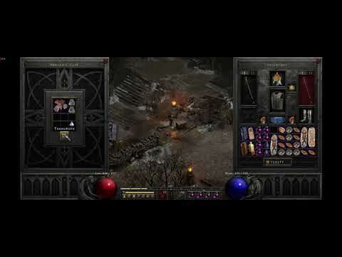 Diablo 2 Resurrected: Uprade "normal" unique into "exceptional" unique horadric cube recipe