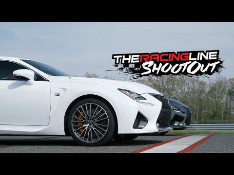 Track Battle! Randy vs Justin in the Lexus RC F, GS F & LC 500 - The Racing Line Shootout