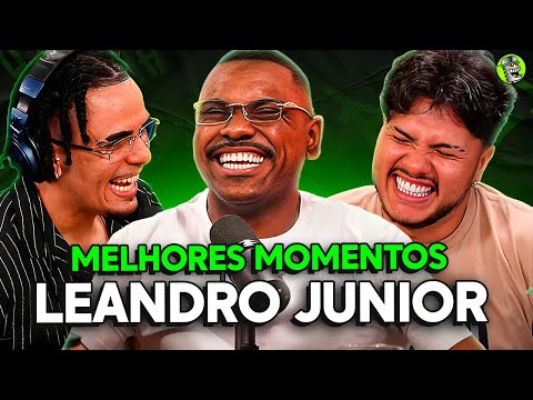 MUITA RESENHA COM LEANDRO JUNIOR NO PODPAH - MELHORES MOMENTOS