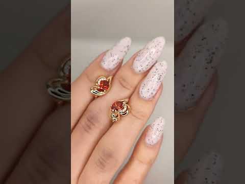 Подарок девушке - серьги "Рубиновое совершенство в золоте" ювелирный сплав и цирконы в бархатной коробочке - фото 1 - id-p2031747367