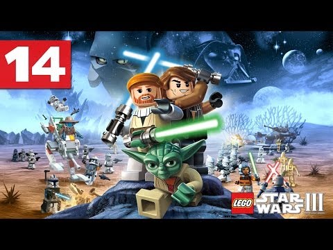 Lego Star Wars 3: The Clone Wars - Walkthrough - Part 14 - [The Hidden Enemy] - Saber Keep Away