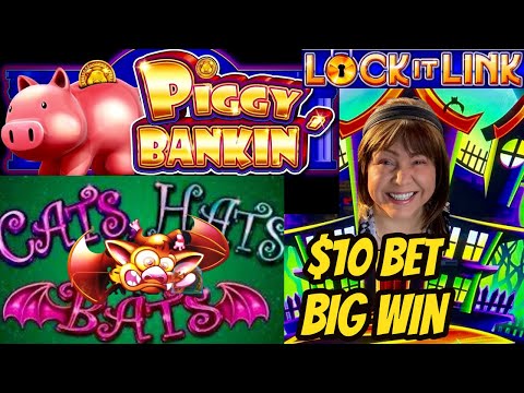 BIG WIN! $10 Bet-Lock it Link Luck!