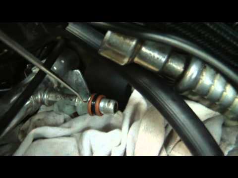 DIY Auto: Fuel rail re-installation. Quick connect o-ring damaged.