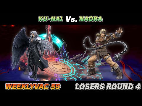 WeeklyVac 55 - SSBU - Ku-nai (Sephiroth, Palutena) vs Naora (Simon)