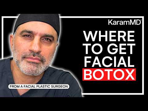 Facial Plastic Surgeon Reveals the BEST Areas to Get Botox on your Face!
