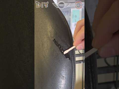 DIY Mini R52 Sitz Lederreparatur Teil 3 #holidayswithyoutube #diy #automobile #repair