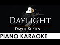 David Kushner - Daylight - Piano Karaoke Instrumental Cover with Lyrics