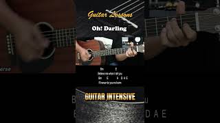 Oh! Darling - The Beatles | EASY Guitar Lessons - Chords - Guitar Tutorial