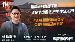 大絕牛如預期加半 牛56429 法興鄭慧兒 : 資金流入騰訊好倉 CALL 28821 ｜雷神 Lino｜Tasty Warrants 2026-05-18