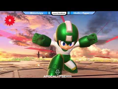Apocalypse #55 BlitzLuigy (MegaMan) vs Tygar (Falco/Fox)