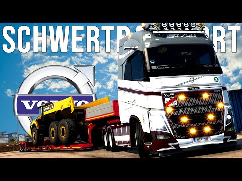 ETS2 SCHWERTRANSPORT - Kranker Lkw Fahrer im Einsatz [1927] EURO TRUCK SIMULATOR 2