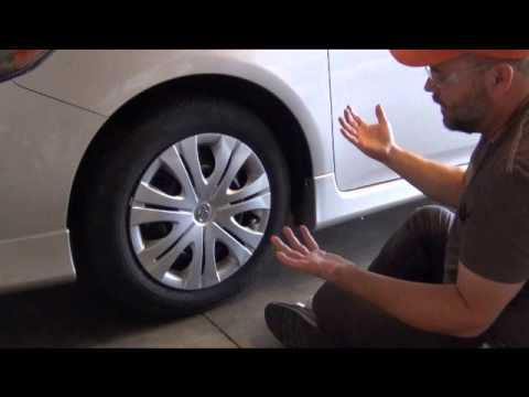 How to Remove a Plastic Wheel Cover (hubcap)
