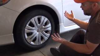 How to Remove a Plastic Wheel Cover (hubcap)
