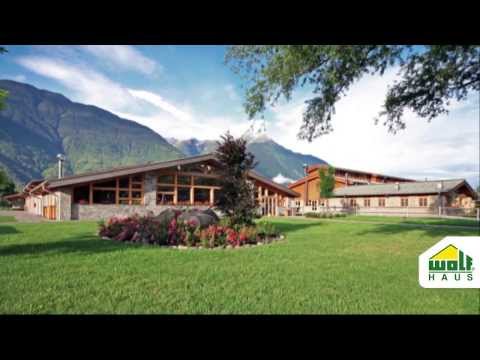 Turismo sostenibile - Agriturismi prefabbricati in legno Wolf Haus