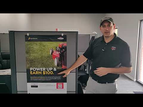 Receive $100 when you open a Synchrony/Briggs & Stratton account!