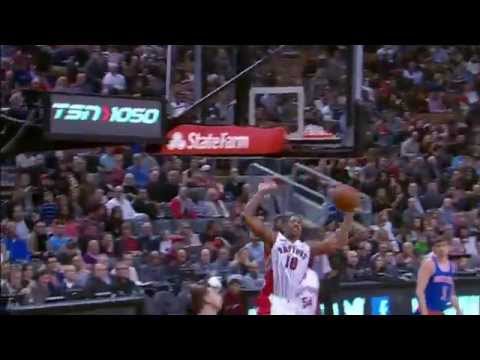 Raptors Highlights: DeRozan Explodes To The Rim - March 22, 2015