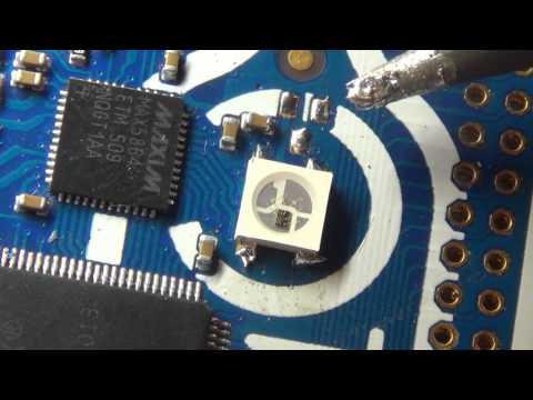 BitBastelei #180c - Rad1o SDR - WS2812B-LEDs