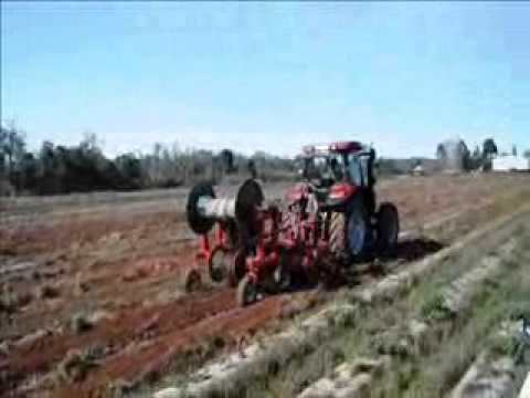 Plastic Mulch Lifter - Rocca Multi-Step Recycling System - Part 1