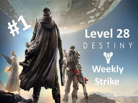 Destiny Level 28 Weekly Strike 14.10.14 Walkthrough German Part 1 [PS4]