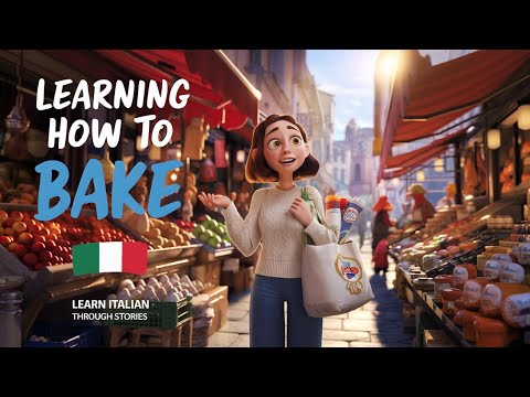 Learn Italian Through Stories | Level A1 : B1 | Learning How to Bake