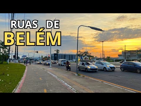 WALKING THROUGH THE STREETS OF BELÉM! 4k STREET WALKING