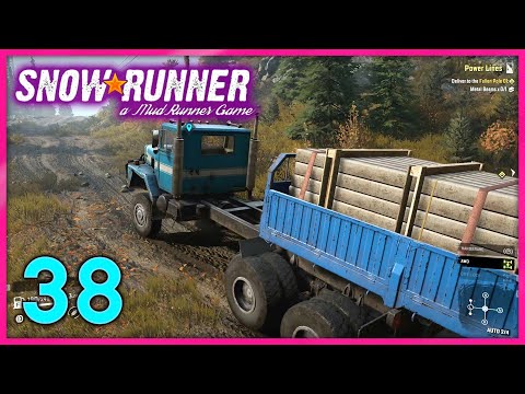 SnowRunner Gameplay Part 38 | Michigan / Island Lake