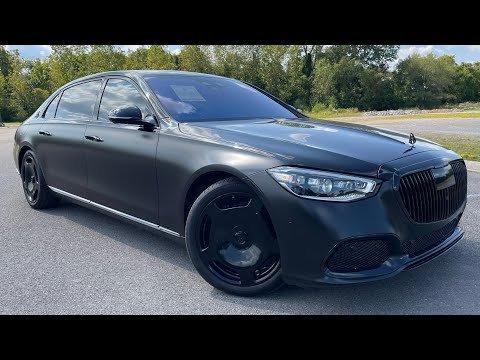 2023 Mercedes Benz Maybach S680 POV Test Drive & Review