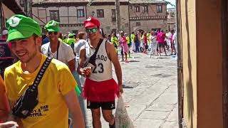 Desfile de peñas de SAN LORENZO Segovia 2022