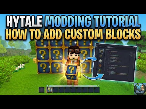 Hytale Modding Tutorial : How to Add Custom Blocks
