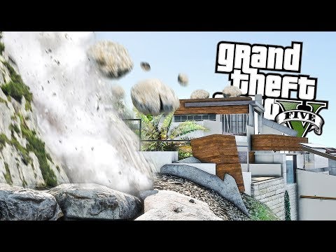 ENORME FRANA SUL MONTE CHILIAD!! - GTA 5 MOD ITA 🇮🇹