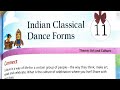 Indian Classical Dance Forms Class 7th l New Images Next Class 7