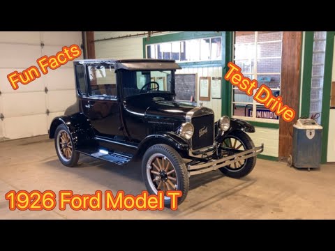 1926 Ford Model T Coupe Test Drive, Walkaround and Shootin’ The Jam!