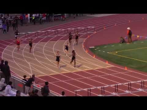 Sac Joaquin Section D1 Track Finals  5/18/2018 - Women 300M Hurdles Championship
