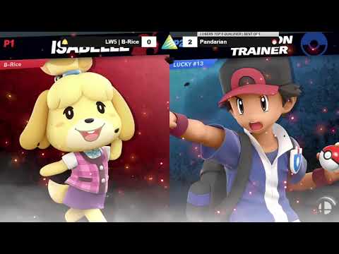 Super Ascension Ultimate Losers Top 8 Qualifier - Pandarian (PKMN Trainer) vs B-Rice (Isabelle)