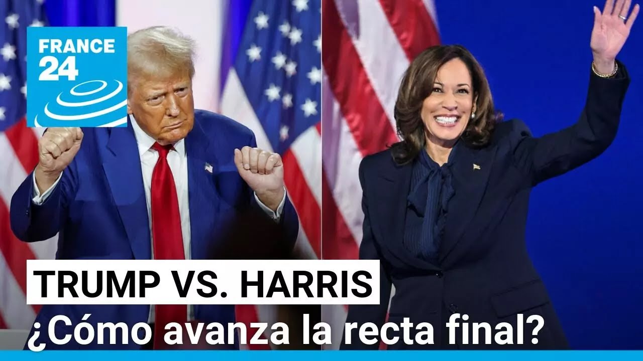Harris y Trump en la recta final: ¿quién juega mejor sus cartas? • FRANCE 24 Español